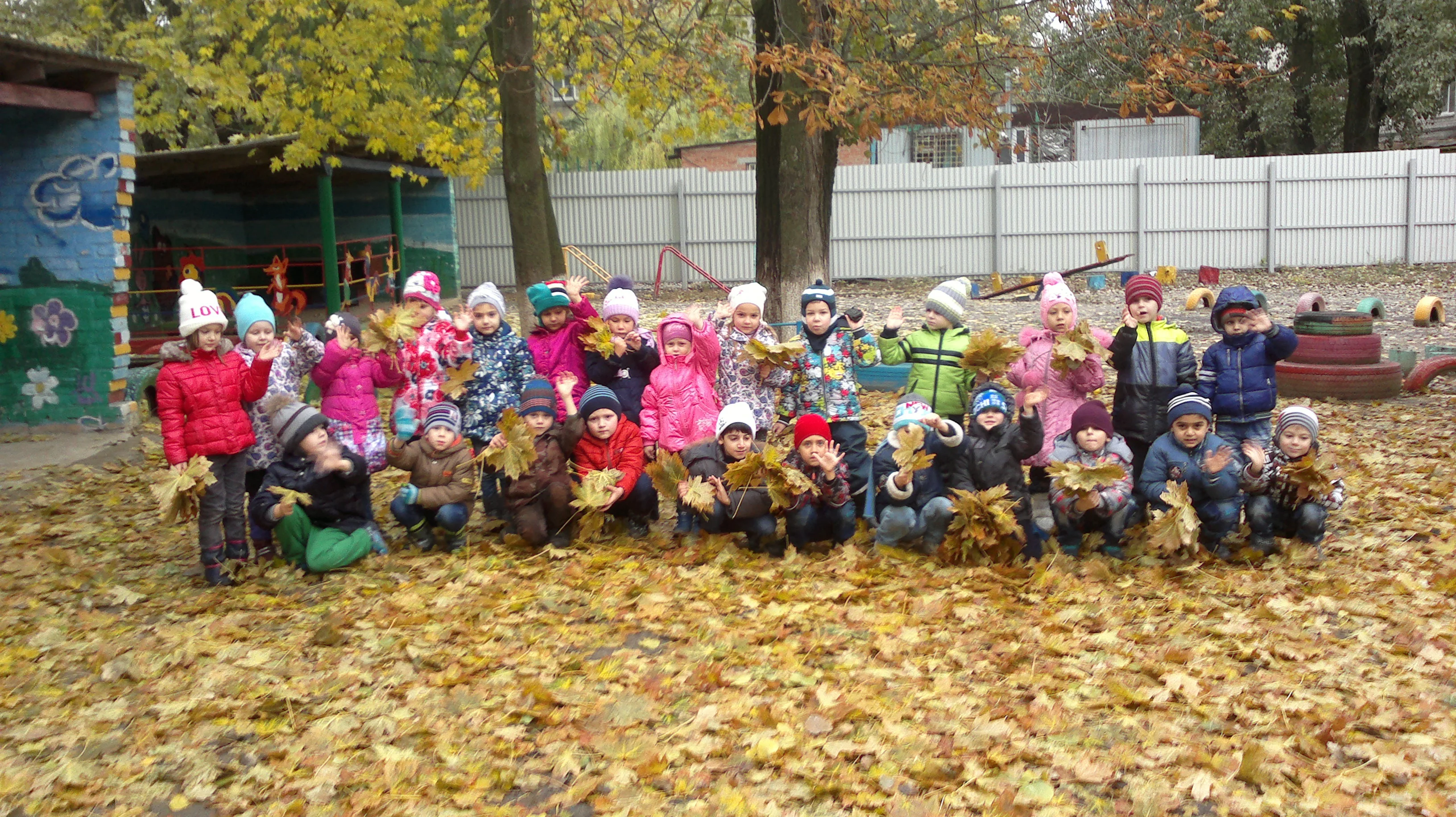 Осенняя экскурсия в парк